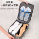 Liangduo travel shoe storage bag storage bag shoe box portable hand-held large-capacity business trip bag can be put into suitcase shoes shoe bag cationic navy blue can hold 4 pairs