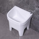 Lefit (lfte) bathroom ceramic mop pool balcony mop trough household Taiwan-controlled large, medium and small mop basin courtyard mop pool 907A Taiwan-controlled drain + faucet delivery to home