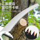 EVANLEY German high-altitude branch pruning scissors, high-branch shears, labor-saving telescopic special extension pole, fruit tree high-altitude saw artifact, 5-meter telescopic high-branch shears, guillotine type + folding saw