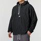 Nike (Nike) Jacke Herren Frühling 2025 Neues Fitnesstraining Sportswear Komfortable atmungsaktive, gelegentlich gewebte Kapuzenjacke FN3893-010 L