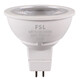 FSL Foshan lighting cup LED halogen tungsten halogen lamp downlight replacement light source MR16 high voltage pin soak 5W yellow light (large quantity customization)