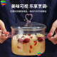 Zwilling King Zhang Xiaoquan Supor's same style high borosilicate glass pot stew pot transparent cooking pot electric ceramic stove high borosilicate 1.6l pot - transparent + tempered glass 0c2cm