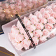 FirstLove 51 pink rose eternal soap flowers delivered in the same city for New Year, Valentine's Day, birthday gift for girlfriend, non-flowers