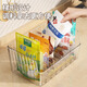 Youqin spice storage box kitchen household multi-function compartment tray bagged multi-grid integrated spice jar storage rack