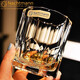 Fantasy German imported crystal glass household water cup juice cup whiskey cup foreign wine cup beer tea cup water set 4 color boxed whiskey cup 324 ml