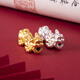 999 Pure Silver Pixiu Separated Beads Handmade DIY Accessories Loose Beads Fortune Fortune Year Pixiu Transport Bracelet Beads Wealth Pixiu Silver 22*10mm