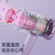 AUX hair dryer dormitory low power 800W college dormitory dedicated low power dormitory portable mini hair dryer for hair blue light negative ion protection hair dryer purple
