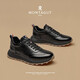 MONTAGUT French men's shoes winter genuine cow new men's leather shoes business versatile sports casual shoes thick-soled non-slip shoes for men black - first layer calfskin 42 corresponding to sports shoes size 43 MONTAGUT French men's shoes winter genuine cow new men's leather shoes business versatile sports casual shoes thick-soled non-slip shoes for men black - first layer calfskin 42 corresponding to sports shoes size 43
