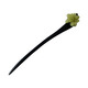 Wanbao Hairpin New Chinese Style Ancient Style Wooden Imitation Pearl Step Swinging Hairpin High-end Daily Hanfu Hairpin Headwear Green Peacock Dance