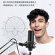 ISK S440 condenser microphone anchor live broadcast equipment, a complete set of mobile phones, computers, national karaoke computers, singing electronic music, shouting and recording, universal external sound card set iSK S440 single product (set optional)