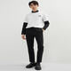 Ziozia [под jiumuwang] Spring Fashion Casual Slim-Fit Men's Youth Business Сплошные брюки zpp11162b черный 82/175 82a