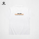 KELME/Kelme official top 1960 cultural shirt half-sleeved T-shirt retro trendy casual short-sleeved T-shirt for men 6227TX1050 White M