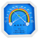 York (YORK) psychrometer environmental temperature measurement dry and wet thermometer octagonal temperature and humidity meter for breeding farms sterilized