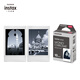 INSTAX Fuji instant mini photo paper, 10 black and white photos (applicable to mini7+/9/11/40/90/LiPlay/EVO/hellokitty/Link2)