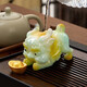 Eight Thousand Lines Tea Pet Creative Ornaments Color-changing Pixiu can nourish, attract and attract wealth Kungfu tea set accessories tea table tea table tea tray