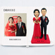 Fotos des Nachfolgers von Tao Customized Soft Ceramic Dolls für Frau, Ehemann und beste Freunde Geburtstagsgeschenke Hochzeitsgeschenke Neu Hochzeitstag 22 cm Doppel (können mit anderen Größen angepasst werden)