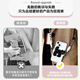 Dipur detachable mobile phone back clip lanyard adjustable crossbody strap hanging neck anti-lost and anti-fall ins cartoon diagonal cross-body applicable to any mobile phone Black Cat