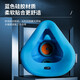 Tangfeng 1502 Staubdichte Maske aktiviertes Kohlenstoff-Anti-Industrie Staubkohlemine Dekoring Polierformaldehyd Blau weiße Maske 1502 Blaue Silikonmaske + 20 Stücke KN95 Filter Baumwolle