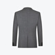 Qipai suit formal suit men's spring and summer new Korean style two-piece suit woolen suit 1JC70130 dark gray 46 (170)