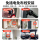 Hong Meng Ladekamera-Plug-In und Compact Home 4K High Definition Network Sonde Wireless WiFi Monitor Mobile Phone Remote Indoor Battery Camera [WiFi Top-Version] Plug-In- und Remote-Switch + Leicht und tragbar
