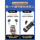 Trendy smart Bluetooth headset pull-out digital display binaural true wireless tws in-ear mini noise reduction sports game Apple Huawei oppo glory vivo Xiaomi universal [metal black] HIFI heavy bass丨automatic pairing丨fingerprint touch [replacement only for one year without repair]