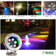 LED underwater light 3w6w9w12w18w pool underwater light fish pond landscape light fountain light waterproof colorful spotlight 9 watt white light