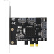 Capricorn Moge Desktop PCIe hasta la tarjeta de expansión del disco duro de 4 puertos SATA3.0 NAS Synology Tarjeta de disco duro Windows/Linux System Free System MC2691