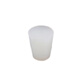 Yongxiao en forma de agujero de silicona enchufe sellado botella de vidrio enchufe tapón tapón enchufe tapón enchufe enchufe tubo de agua enchufe achanamiento de orificio cónico 723 orificio único 8 mm