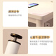 Wooden bottle thickened computer desk bedroom home simple student writing desk study desk rental room office small table thick round table legs 80*40*74cm
