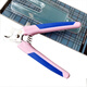 Lebi Cat Nail Clippers Dog Special Nail Clippers Pet Nail Clipper Teddy Golden Retriever Nail Clippers Pink Blue Handle Nail Clippers + Nail File