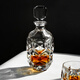 BOHEMIA Czech imported crystal glass whiskey brandy bottle wine set household light luxury prism wine bottle single pack