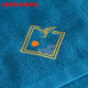 Refreshing face type A towel pure cotton 100 cotton adult face wash and bath household facial towel for men and women couples absorbs water and does not shed lint embroidery 3 towels (yellow + orange + blue) national trend embroidery 74x34cm high-end type A 100% cotton