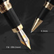 HERO Fountain Pen Eagle Series Pen Holder Set Office Decoration Business Office Men's High-end Signature Writing Graduation Father's Day Gift Gift Ink Pen Eagle Gift Box Black No Engraving & Order Straight Delivery
