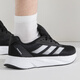 阿迪达斯（adidas）男鞋运动鞋 25夏季新款轻便透气鞋子缓震耐磨低帮防滑休闲跑步鞋 ID9849/黑白/缓震回弹 40 内长245mm