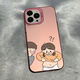 Filipino Rebirth Cartoon Animation Wujo Wu Apple 15pro Mobile Hülle iPhone 14/13/12/11 All-Inclusive XSMAX IMD Color Silver-White-Jh1203 Fat Girl Apple 14plus