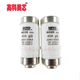 Yunye ceramic fuse RO26 400V 50KA fuse spiral fuse RO26 63A (one)
