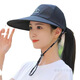 Fox Fairy Hat Women's Summer Thin Sunshade Peaked Hat Outdoor Cycling Hat Men's Casual Breathable Sun Protection Fishing Sun Baseball Cap Beige Adjustable
