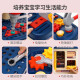 Children's screw-twisting toy boy electric repair tool box set electric drill disassembly and disassembly combination assembly early education enlightenment toys 3-6 years old little boy 5th birthday Christmas gift 4 double-sided tool table + electric drill (246 pieces set) - with battery screwdriver