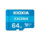Kioxia 64GBTF (microSD) memory card EXCERIA extreme speed series U1 reading speed 100M/S supports high-definition shooting