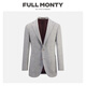 FULL MONTY autumn and winter imported fabrics men's light business formal suit jacket wool casual suit top single suit beige 6906 42