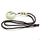 [Christmas gift] can ask for jade [Jade orphan product] Hetian jade safety buckle pendant men and women sugar jade pendant pendant with certificate type one H0711