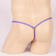 Confidential delivery men's sexy underwear thong cosplay sexy underwear bird head T-pants purple one size