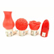 
Su Mo LED energy-saving small light bulb orange red night light plug-in with switch socket light feeding bedroom crib headlight small white light white light-3W-695