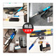 CNZGGQ adjustable temperature constant temperature electric soldering iron set 60W internal heating household electronic welding repair tools tin wire soldering iron head 60W adjustable temperature electric soldering iron set 10 pieces