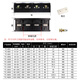 Andatong TC series terminal block brass high current TC-2/3/4/5 position combined terminal block TC-1003