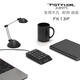 Shuangfeiyan (A4TECH) FK13P Fei Times wired keyboard notebook external numeric keypad wired financial accounting cashier counter securities USB interface black