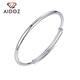 Aido Diamond pt950 platinum bracelet for women, classic platinum glossy push-pull bracelet for my wife, about 17.3 grams, more refund according to actual hair, less supplement