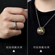 Banidier astronomical ball ring for male trendy students single flip deformed cosmic ball Korean version retro creative couple ring trendy internet celebrity domineering trendy male birthday gift silver default medium size please note if you want large or small size