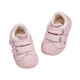 DAVE&BELLA children's sneakers, sweet baby key shoes, plus velvet children's casual shoes, toddler shoes, girls' shoes, winter style, pink, in stock, size 22