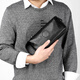 Binli Kangaroo Fashion Handtasche Herren Ledergeschäft große Kapazität Herrenkupplung Kleidung Freier Mode Handgelister Handy Tasche Handtasche Xiangyun geprägt Mark 2099